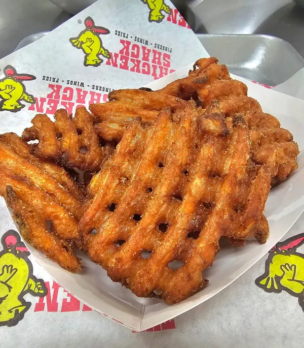 Sweet potato waffle fries